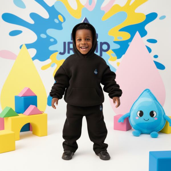 IMG_4112 JrDrip Classic Black Sweatsuit